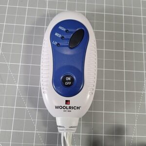 Woolrich Heated Throw Blanket Controller SCTH 3.3.1 RN9519 White 4-Slot Plug